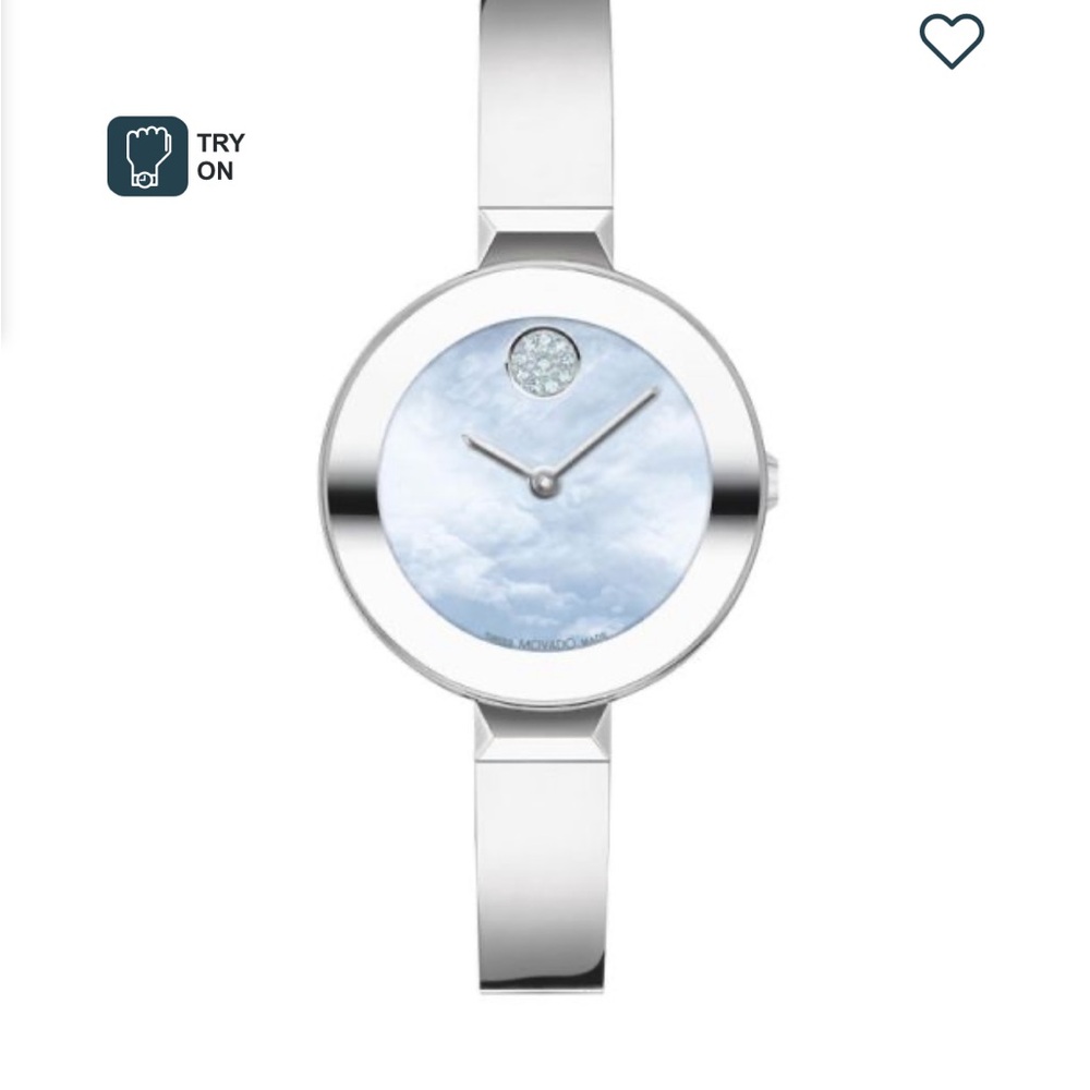 Movado Silver Watch - Picture 7 of 9